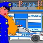 N° 21 : 2017 - New York City - NYPD - Hommage à Meynet - 