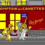 N° 21 - 2018 - Paris - Les Aristochats Chez Georges - Hommage à Disney 